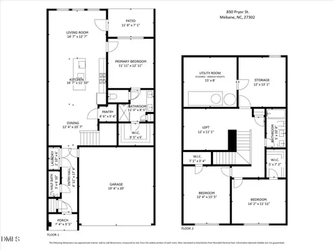 830 Pryor St, Mebane, NC 27302