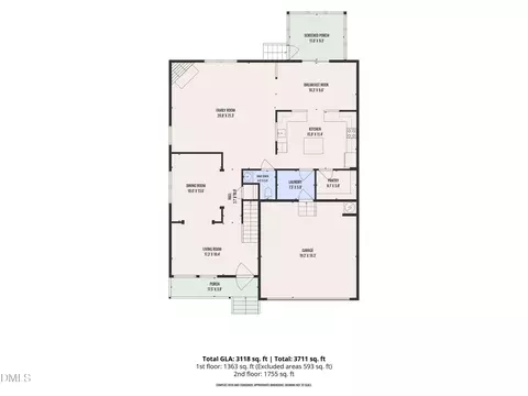 Floorplan - 817 Edgeware Way, Wake Forest, NC 27587 photo 3 of 4