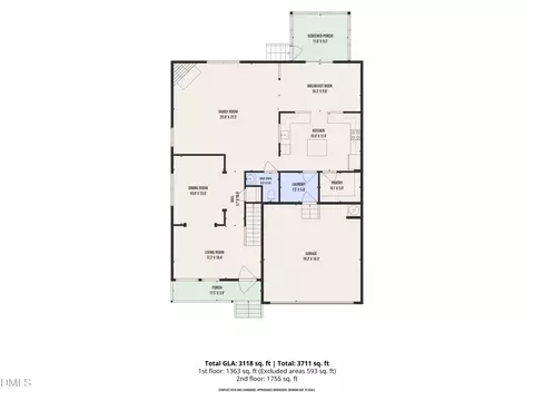 Floorplan - 817 Edgeware Way, Wake Forest, NC 27587 photo 1 of 4