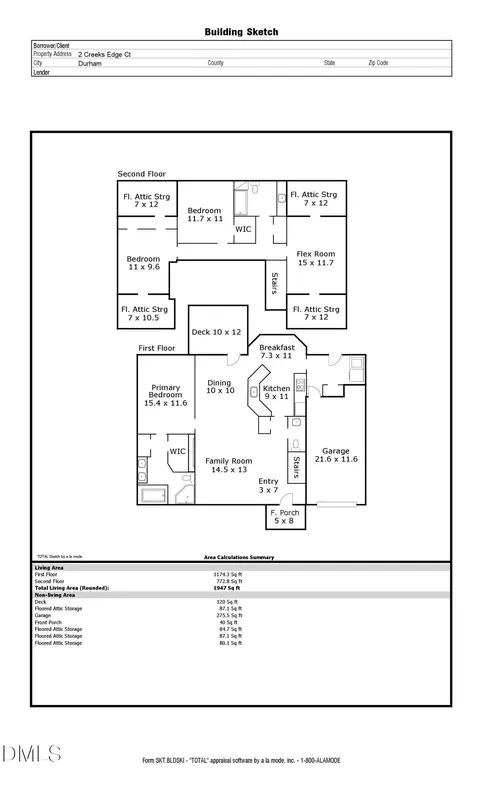 Floorplan - 2 Creeks Edge Ct, Durham, NC 27713 photo 1 of 1
