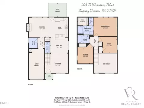 205 N Weststone Blvd, Fuquay Varina, NC 27526