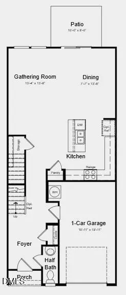 Floorplan - 8774 Wardle Ct, Wake Forest, NC 27587 photo 1 of 1