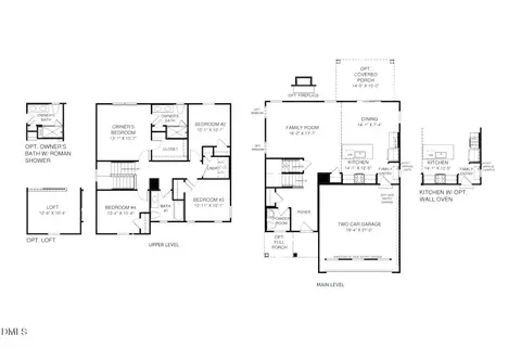 Floorplan - 921 Walker Ridge Way, Willow Spring, NC 27592 photo 1 of 1