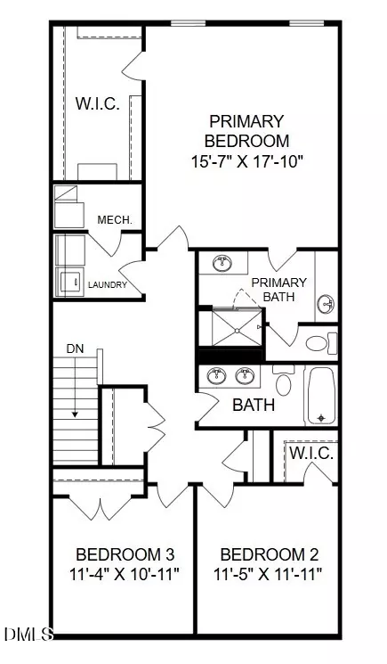 Floorplan - 419 Grove Overlook Ln #200, Wake Forest, NC 27587 photo 2 of 2