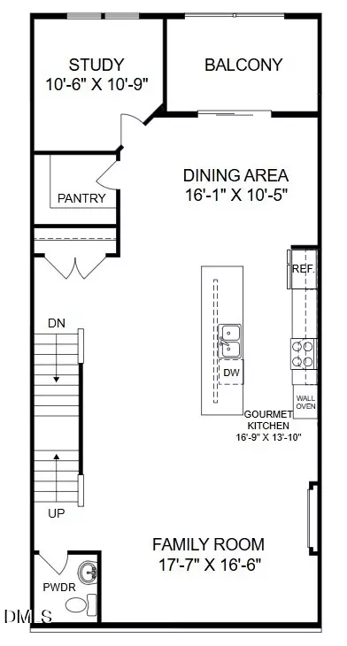 Floorplan - 419 Grove Overlook Ln #200, Wake Forest, NC 27587 photo 1 of 2
