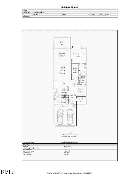 Floorplan - 1118 Morrison Dr, Durham, NC 27703 photo 1 of 1