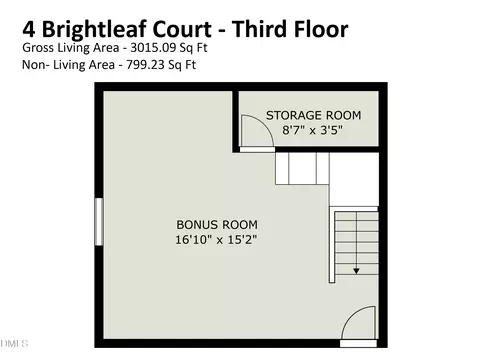 Floorplan - 4 Brightleaf Ct, Durham, NC 27713 photo 5 of 5