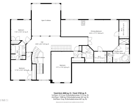 Floorplan - 8036 Smith Rd, Apex, NC 27539 photo 3 of 5