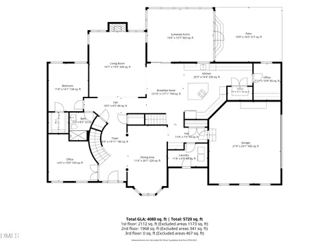 Floorplan - 8036 Smith Rd, Apex, NC 27539 photo 2 of 5