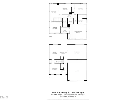 Floorplan - 809 Stackhurst Way, Wake Forest, NC 27587 photo 1 of 1