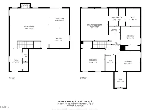 Floorplan - 139 Smart Ct, Clayton, NC 27520 photo 1 of 3