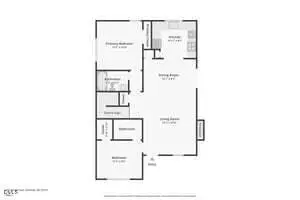 Floorplan - 4616 Dolwick Dr, Durham, NC 27713 photo 2 of 3