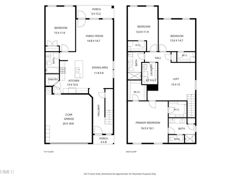 Floorplan - 1601 Singing Bird Trl, Wake Forest, NC 27587 photo 1 of 1