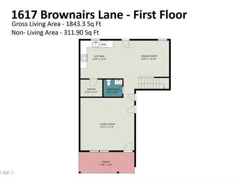 1617 Brownairs Ln, Raleigh, NC 27610