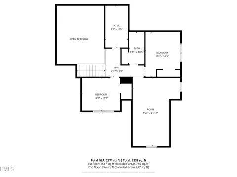Floorplan - 7401 Hill Rd, Spring Hope, NC 27882 photo 3 of 3