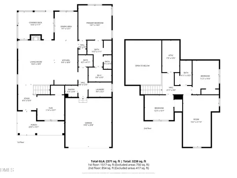 Floorplan - 7401 Hill Rd, Spring Hope, NC 27882 photo 1 of 3