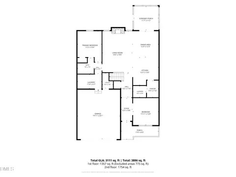 Floorplan - 4304 Beckel Rd, Willow Spring, NC 27592 photo 1 of 3