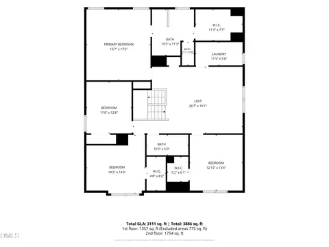 Floorplan - 4304 Beckel Rd, Willow Spring, NC 27592 photo 2 of 3