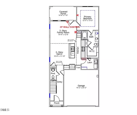 Floorplan - 601 Lanceleaf Ln #9, Durham, NC 27703 photo 1 of 4