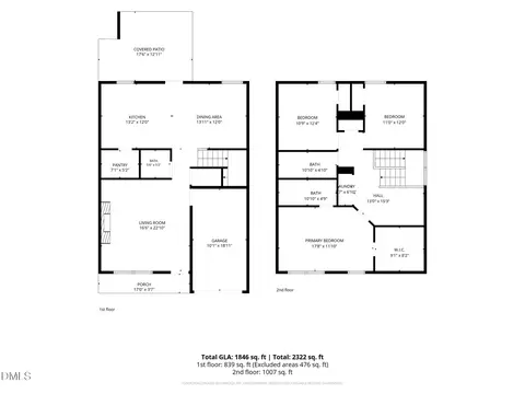 Floorplan - 1026 Statler Dr, Durham, NC 27703 photo 1 of 1