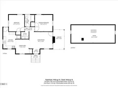 Floorplan - 426 Mitchell St, Henderson, NC 27536 photo 3 of 3