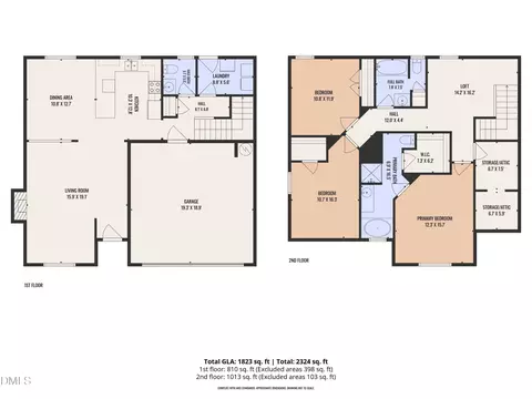 Floorplan - 5214 Interlock Dr, Raleigh, NC 27610 photo 1 of 6