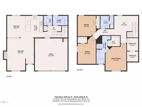 Floorplan - 5214 Interlock Dr, Raleigh, NC 27610 photo 4 of 6
