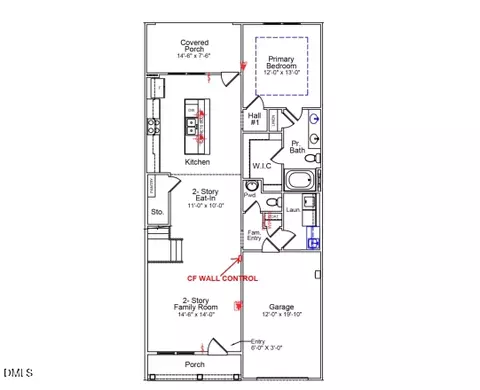 Floorplan - 605 Lanceleaf Ln #11, Durham, NC 27703 photo 1 of 2