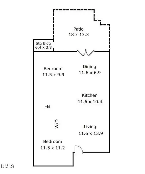 Floorplan - 2 Justin Ct, Durham, NC 27705 photo 1 of 1