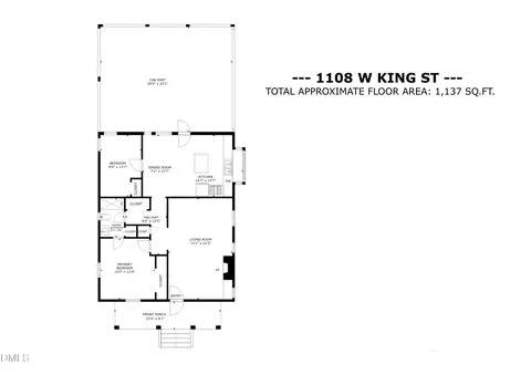 1108 W King St, Hillsborough, NC 27278
