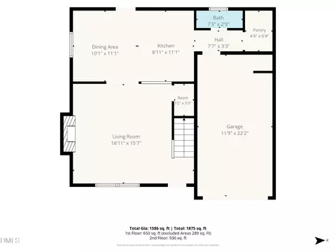 Floorplan - 75 Falling Leaf Ln, Benson, NC 27504 photo 4 of 6