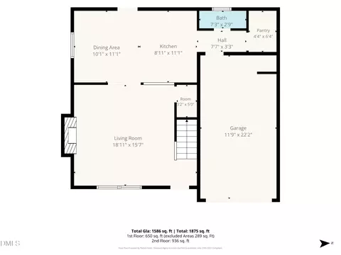 Floorplan - 75 Falling Leaf Ln, Benson, NC 27504 photo 3 of 6
