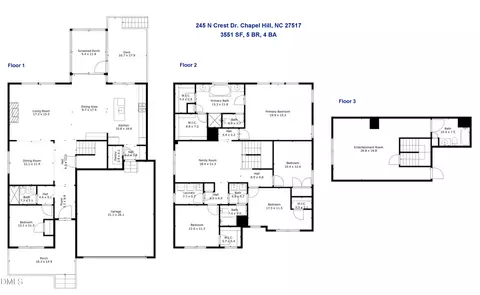 245 N Crest Dr, Chapel Hill, NC 27517