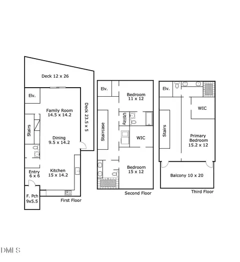 Floorplan - 808 Glendale Ave, Durham, NC 27701 photo 2 of 2