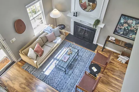 Living - 628 Ashford Ln, Durham, NC 27713 photo 4 of 5