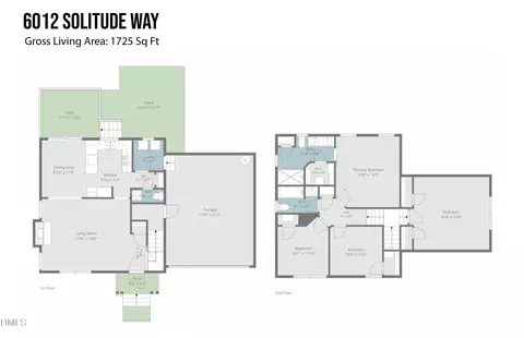 Floorplan - 6012 Solitude Way, Durham, NC 27713 photo 1 of 1