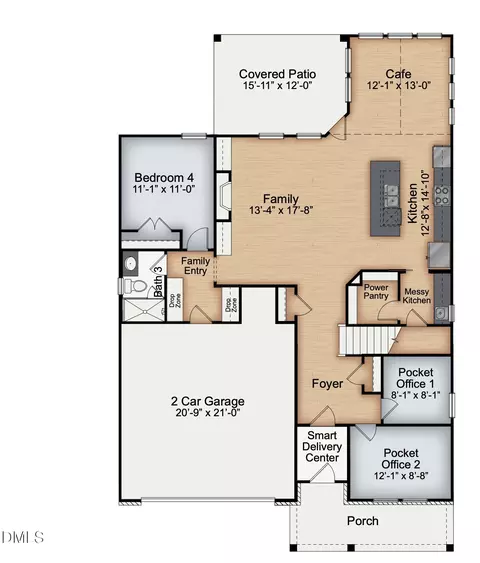Floorplan - 36 Knotts Loop, Lillington, NC 27546 photo 1 of 2