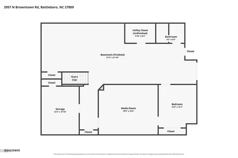 2957 N Browntown Rd, Battleboro, NC 27809