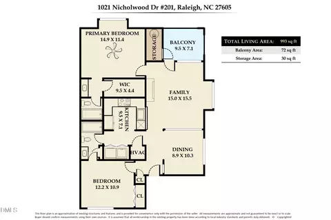 1021 Nicholwood Dr #201, Raleigh, NC 27605