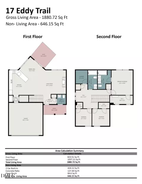 Floorplan - 17 Eddy Trl, Durham, NC 27703 photo 1 of 1
