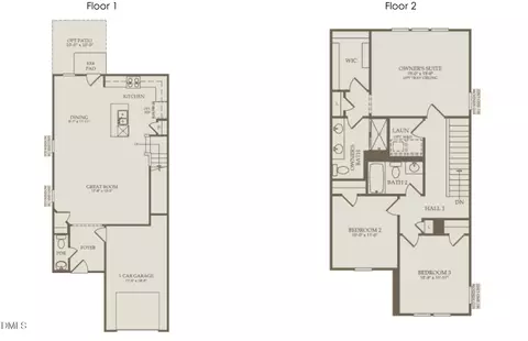 Floorplan - 4170 Rustic Ridge Dr, Durham, NC 27704 photo 1 of 1