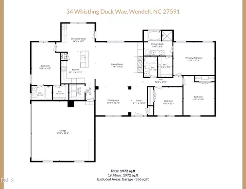 34 Whistling Duck Way, Wendell, NC 27591