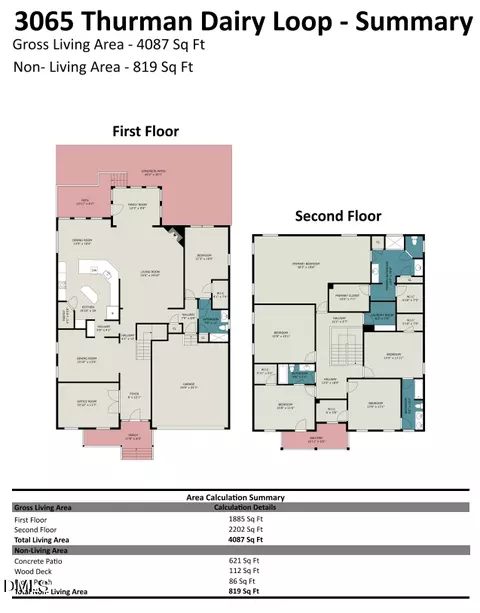 Floorplan - 3065 Thurman Dairy Loop, Wake Forest, NC 27587 photo 1 of 1