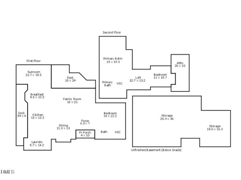 Floorplan - 1024 Reca Rd, Garner, NC 27529 photo 1 of 1