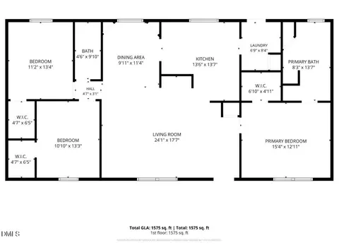 Floorplan - 313 Wright Rd, Vass, NC 28394 photo 1 of 1