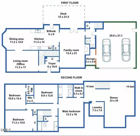 Floorplan - 104 Eagle Ct, Cary, NC 27511 photo 1 of 1