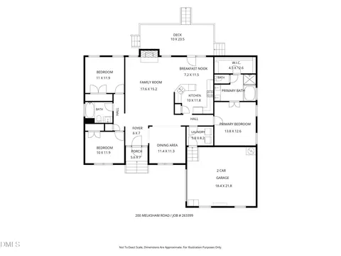 Floorplan - 200 Melksham Rd, Wake Forest, NC 27587 photo 1 of 1