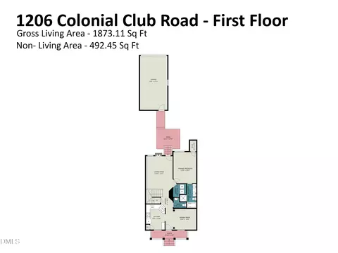 1206 Colonial Club Rd, Wake Forest, NC 27587