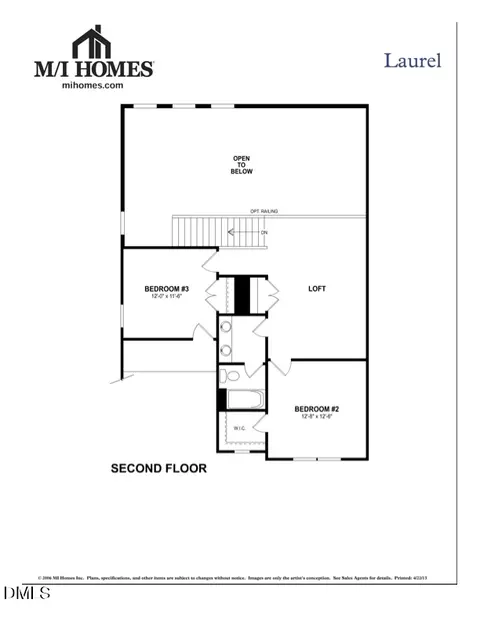 Floorplan - 142 Skyros Loop, Cary, NC 27519 photo 2 of 4