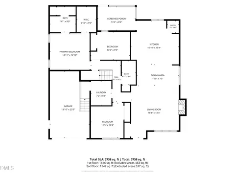Floorplan - 552 N Orange St, Coats, NC 27521 photo 7 of 8